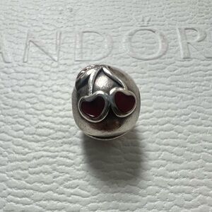 Pandora Cherry Clip Charm